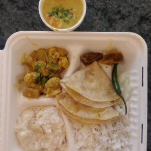 Shrimp Thali